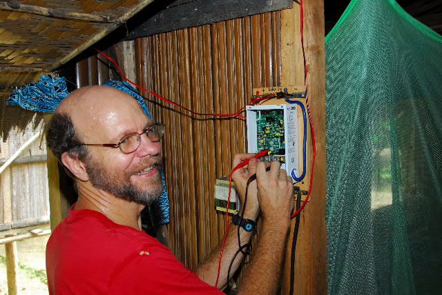 Brian at C-12 Controller in the Village